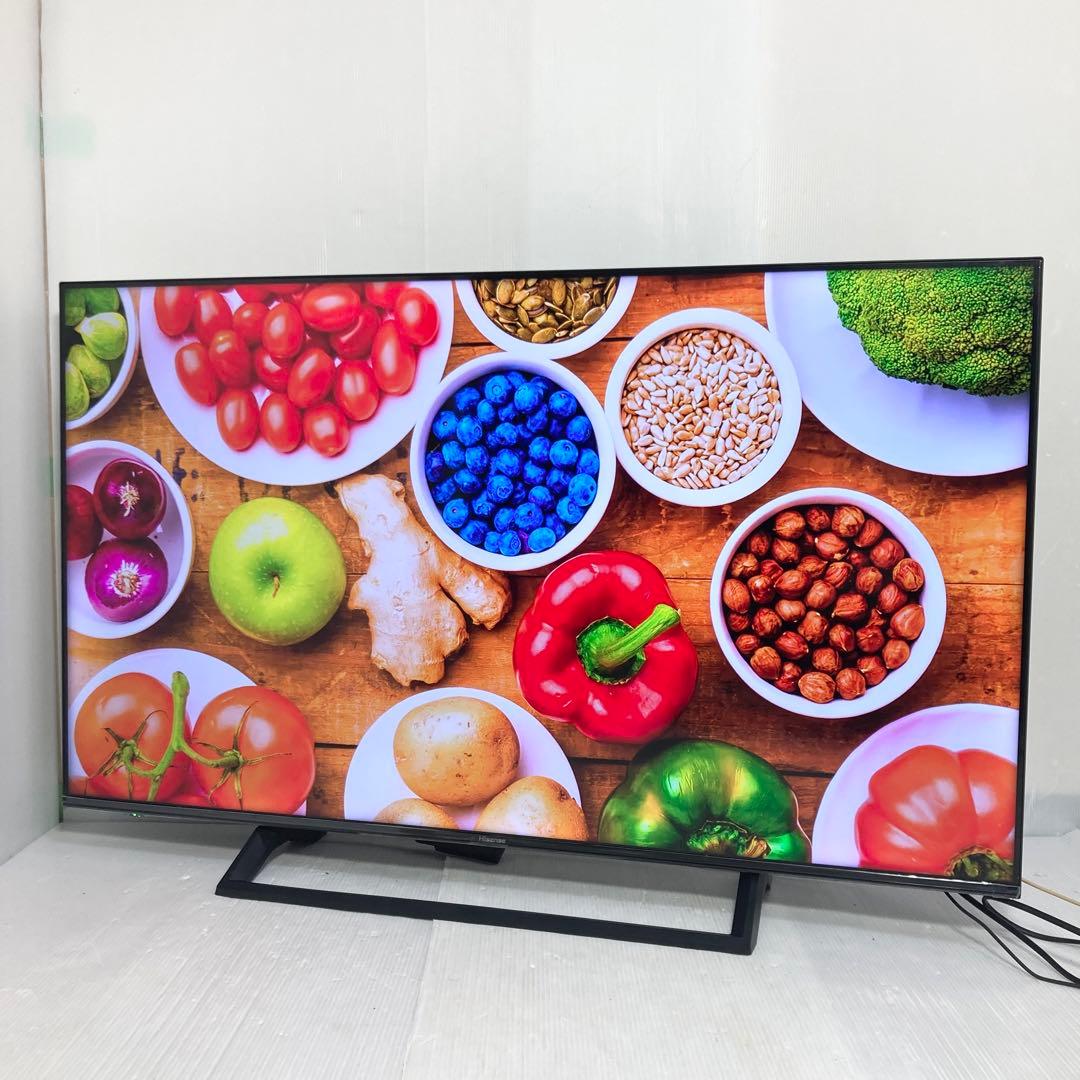 極美品 ハイセンス 50インチ液晶テレビ 50E6800 2020年製