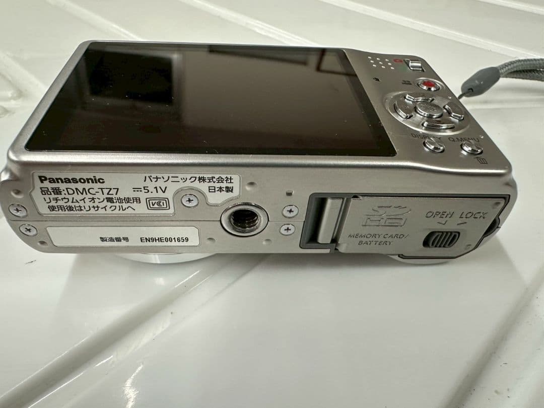 Panasonic DMC-TZ7 動作未確認　ジャンク シャッター不良