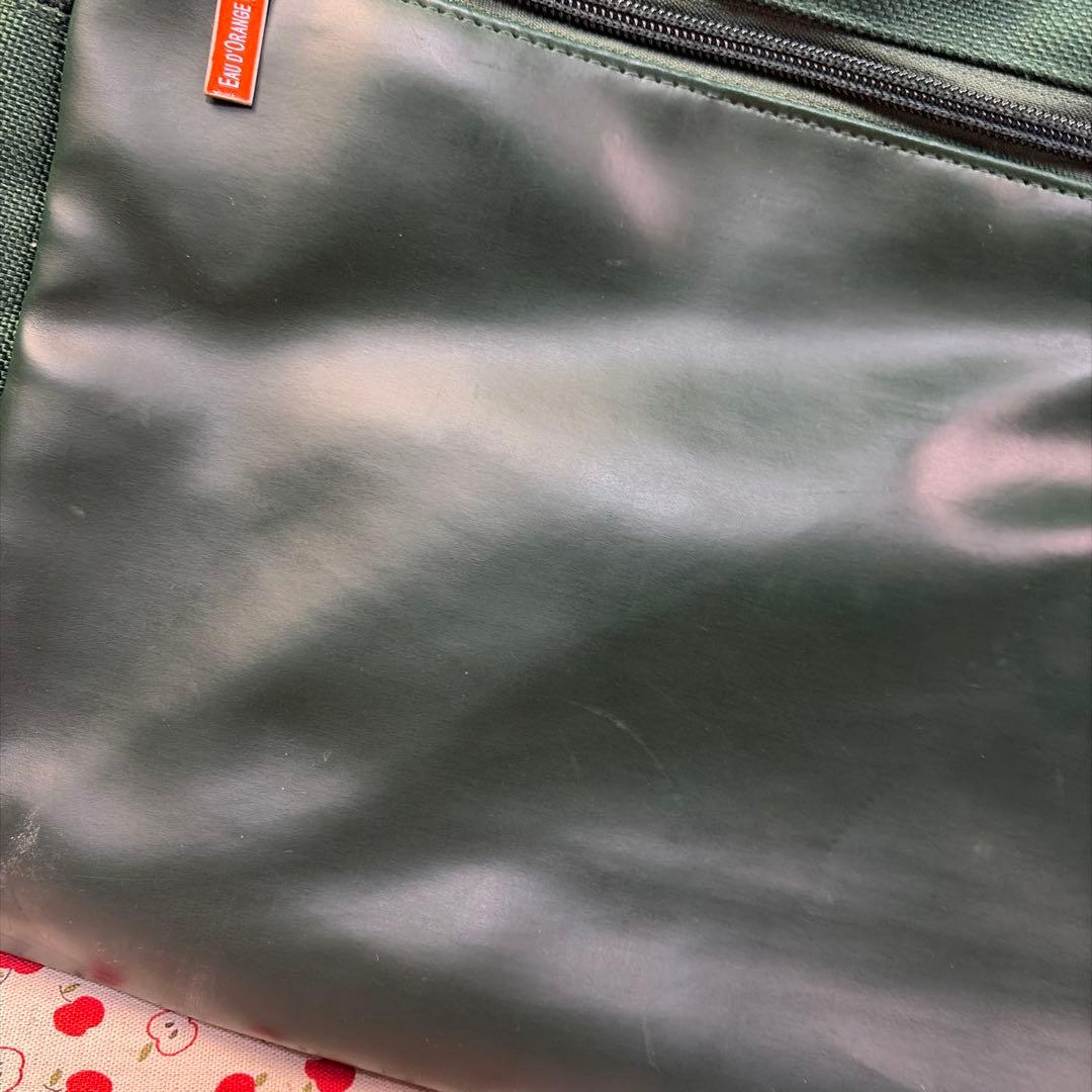 【希少】HERMES エルメス ボストンバッグ オー ドランジュ ヴェルト