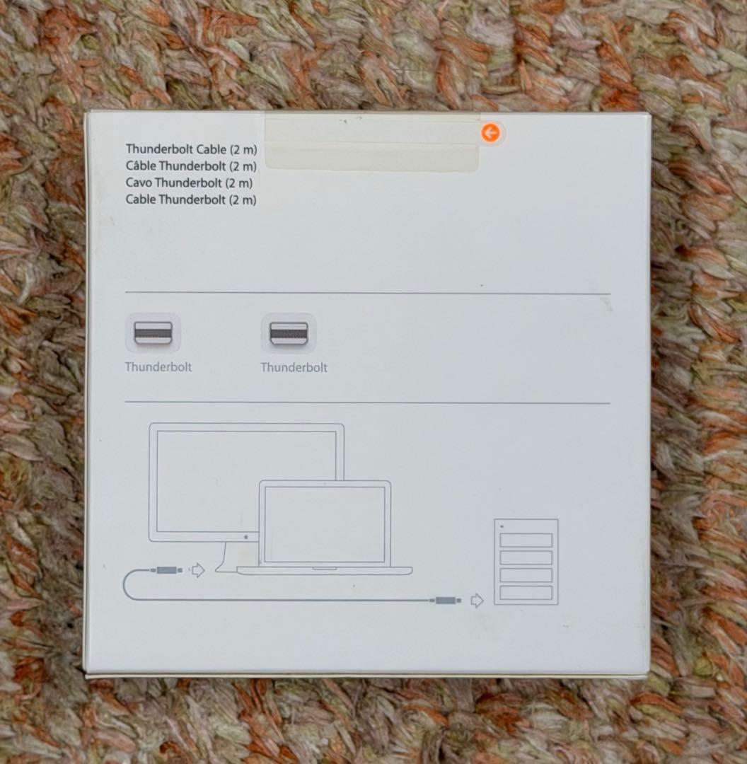 PCケーブル・コネクタ Thunderbolt Cable 2m