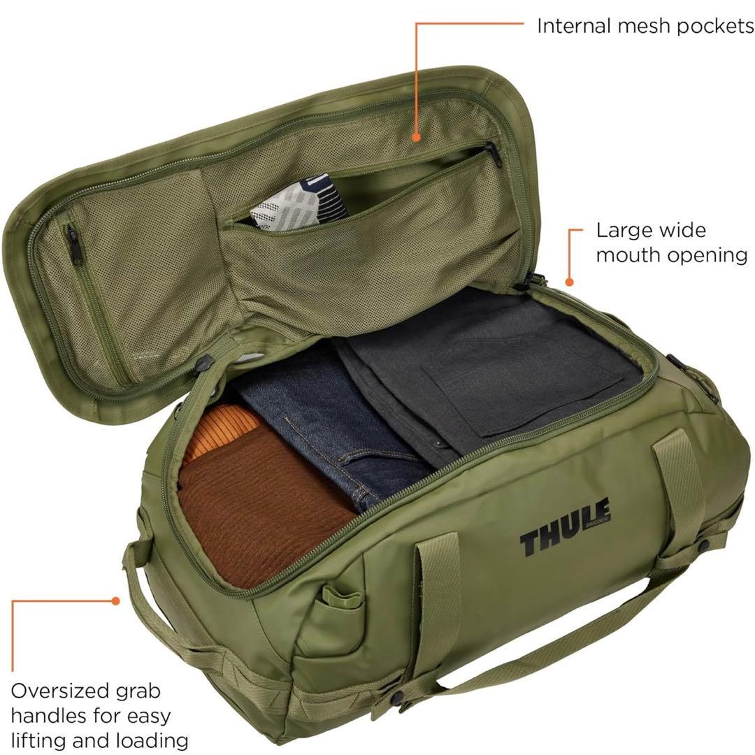 02 THULE Chasm 40L ダッフルバッグ バックパック 2WAY