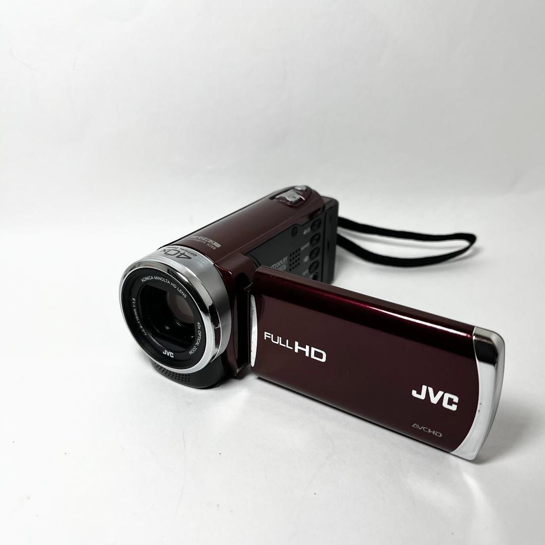 【動作確認】JVC Everio FULL HD ビデオカメラ 40倍ズーム