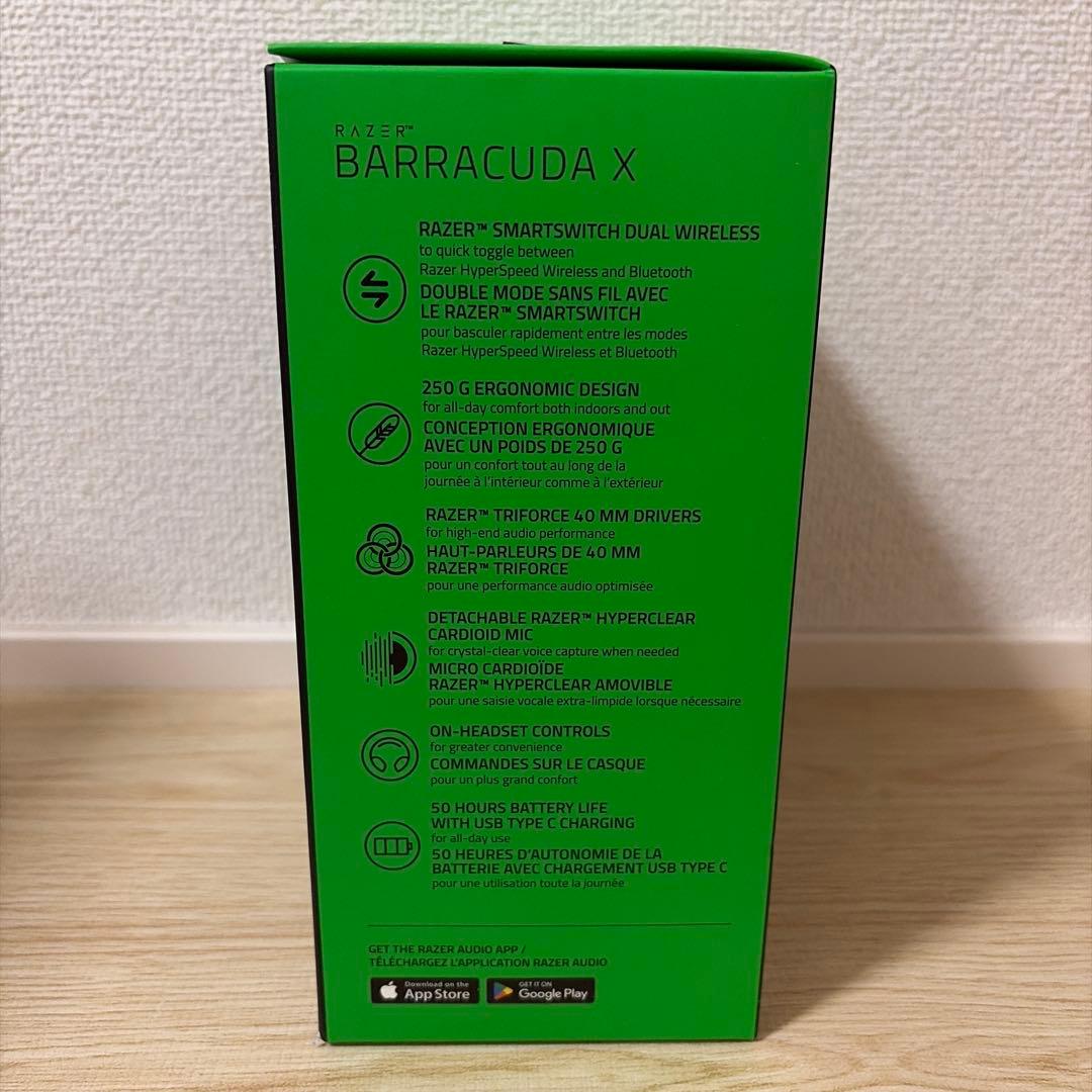 Razer Barracuda X ヘッドホン マイク付き ゲーム ワイヤレス