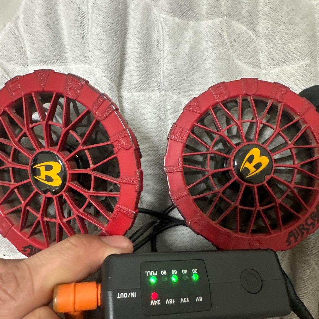バートル空調服用バッテリーセット24v
