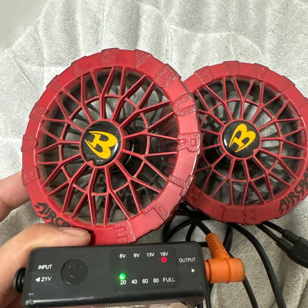 バートル空調服用バッテリーセット24v