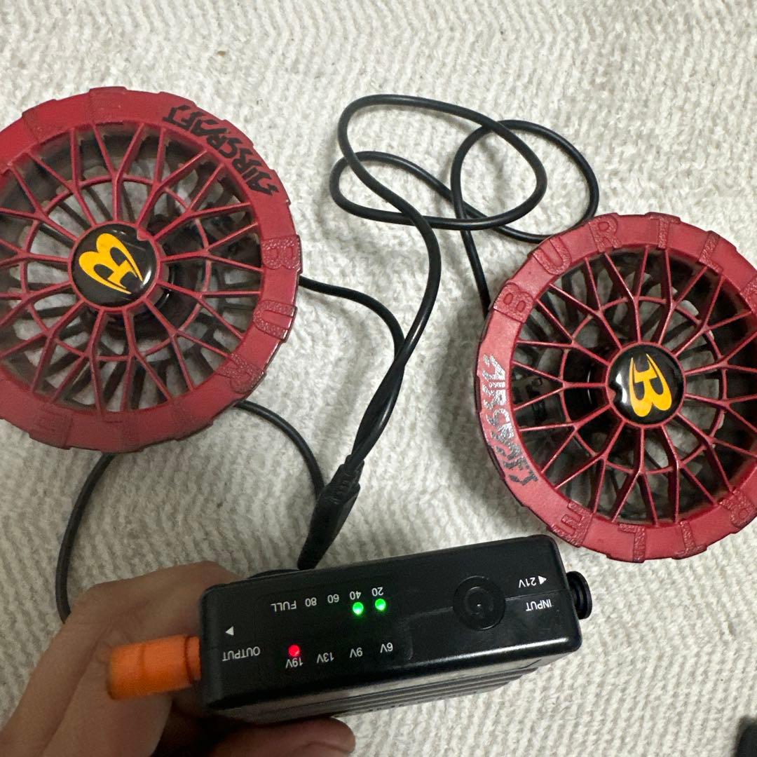 バートル空調服用バッテリーセット24v