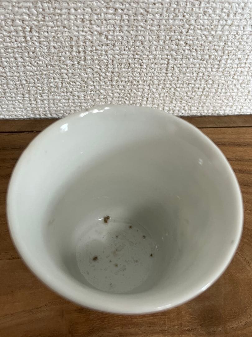 中国古玩 大清光緒年製　花図　酒盃　酒器　ぐい呑骨董 古玩 時代物