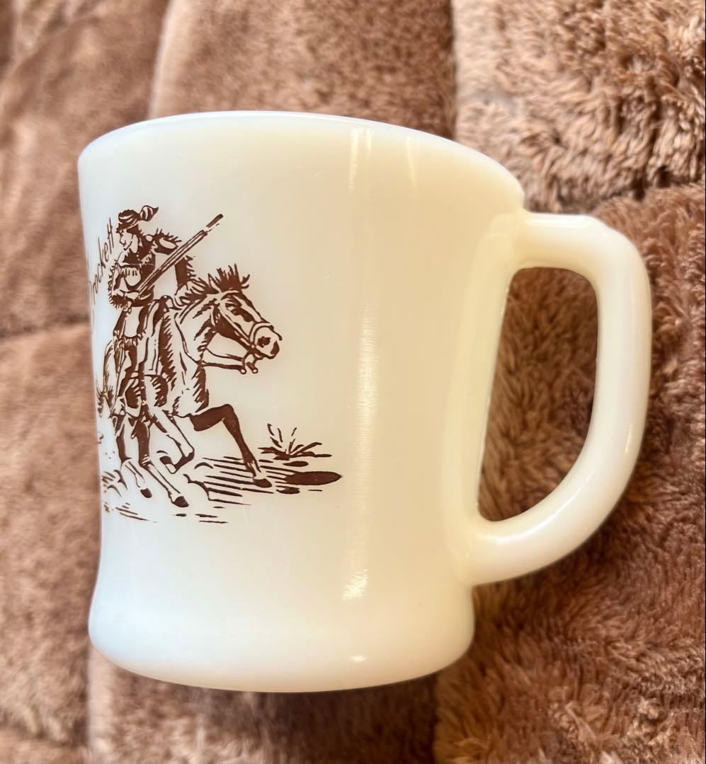 Fire King Davy Crockett マグカップ