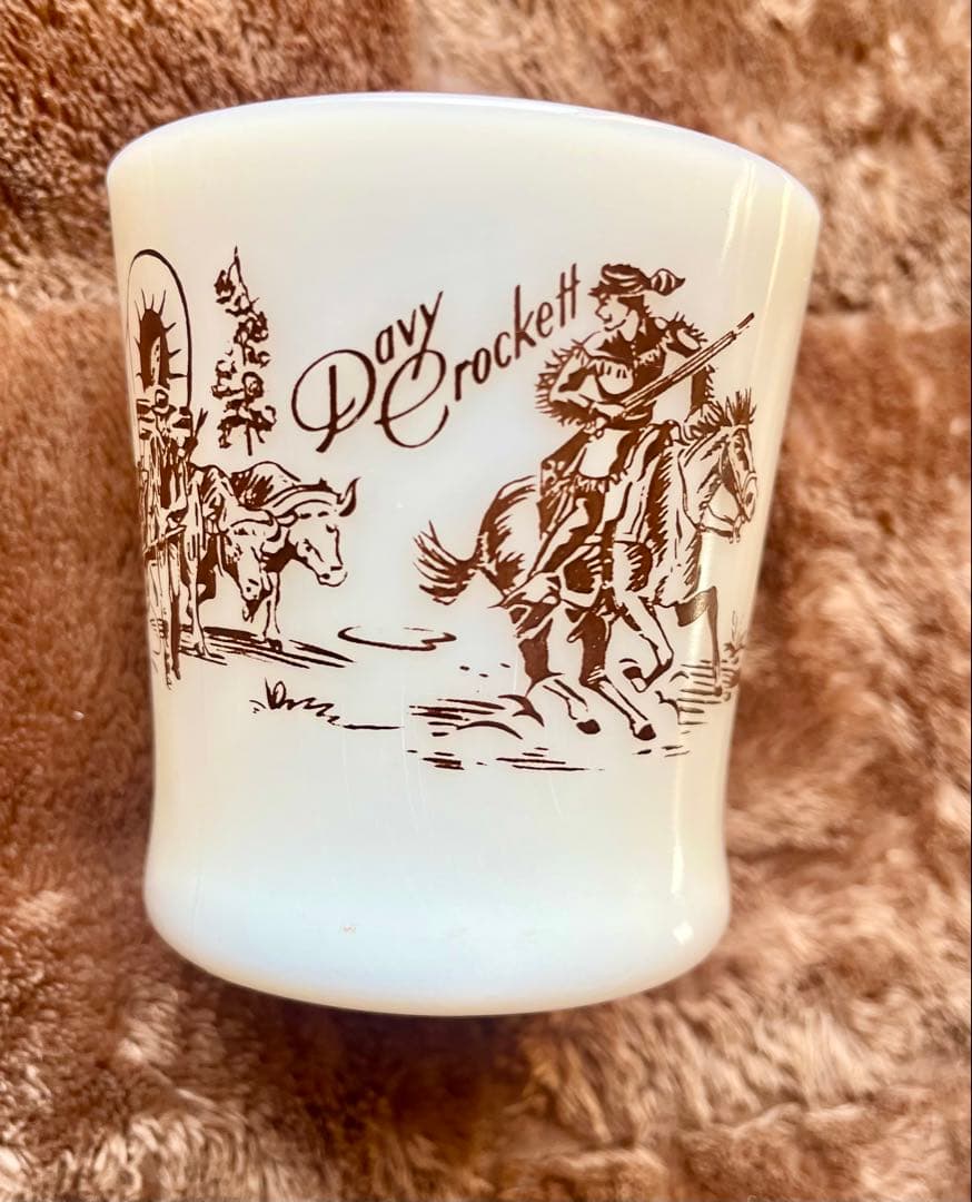 Fire King Davy Crockett マグカップ