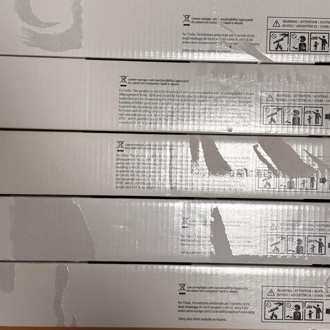 【新品未使用】純正 Canon NPG-67 トナーカートリッジ 5本セット