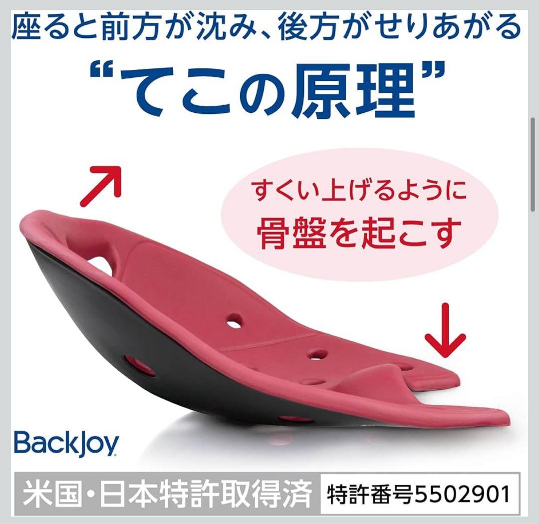 BackJoy バックジョイ メディコアリリーフ LUX ミニサイズ ブラック