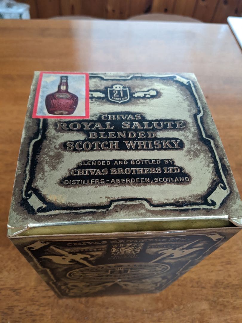 未開封古酒  Salute 21年 ブレンデッドスコッチウイスキー