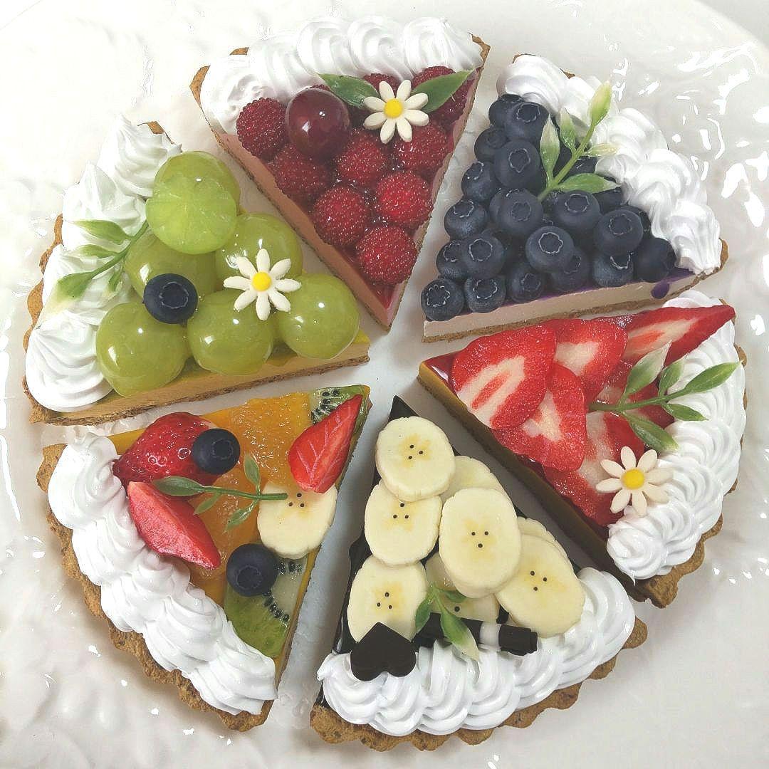フェイクスイーツ　❤️フルーツタルト　6ピースセット