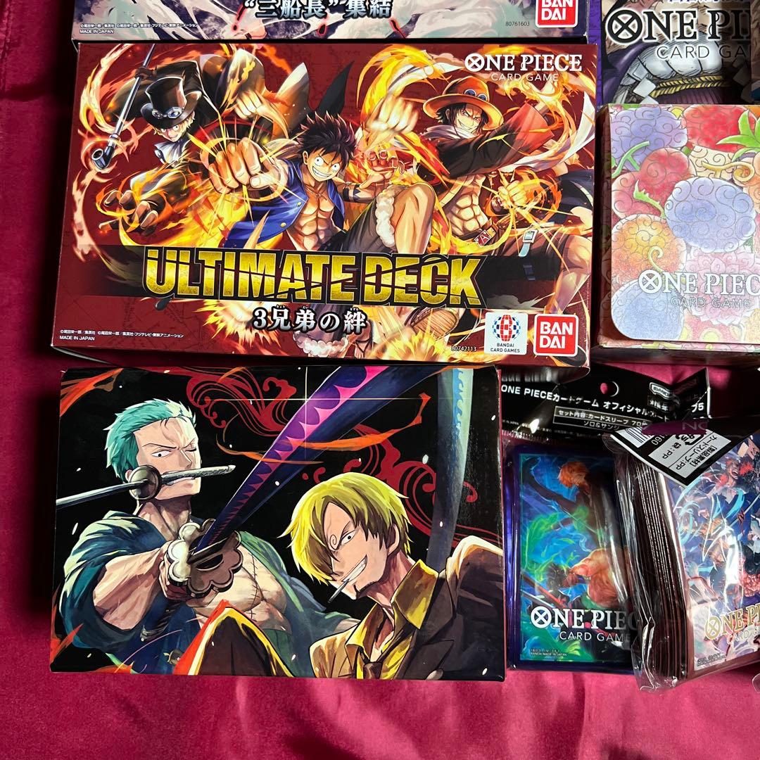ワンピース カードゲーム スタートデッキ プロモ ケース スリーブ まとめ売り