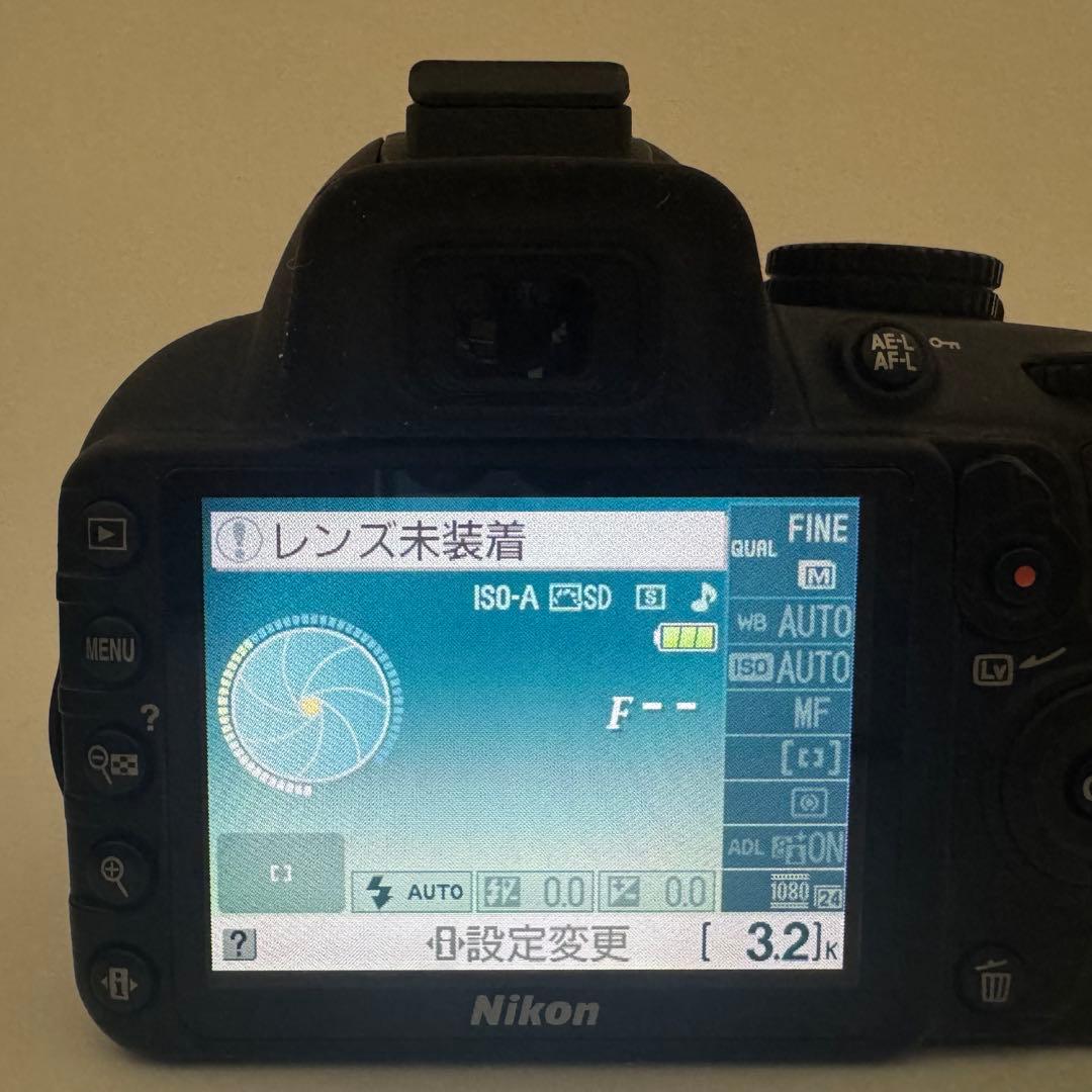 ✨Nikon D3100✨ 一眼レフ 標準レンズセット 初心者おすすめ 入門機