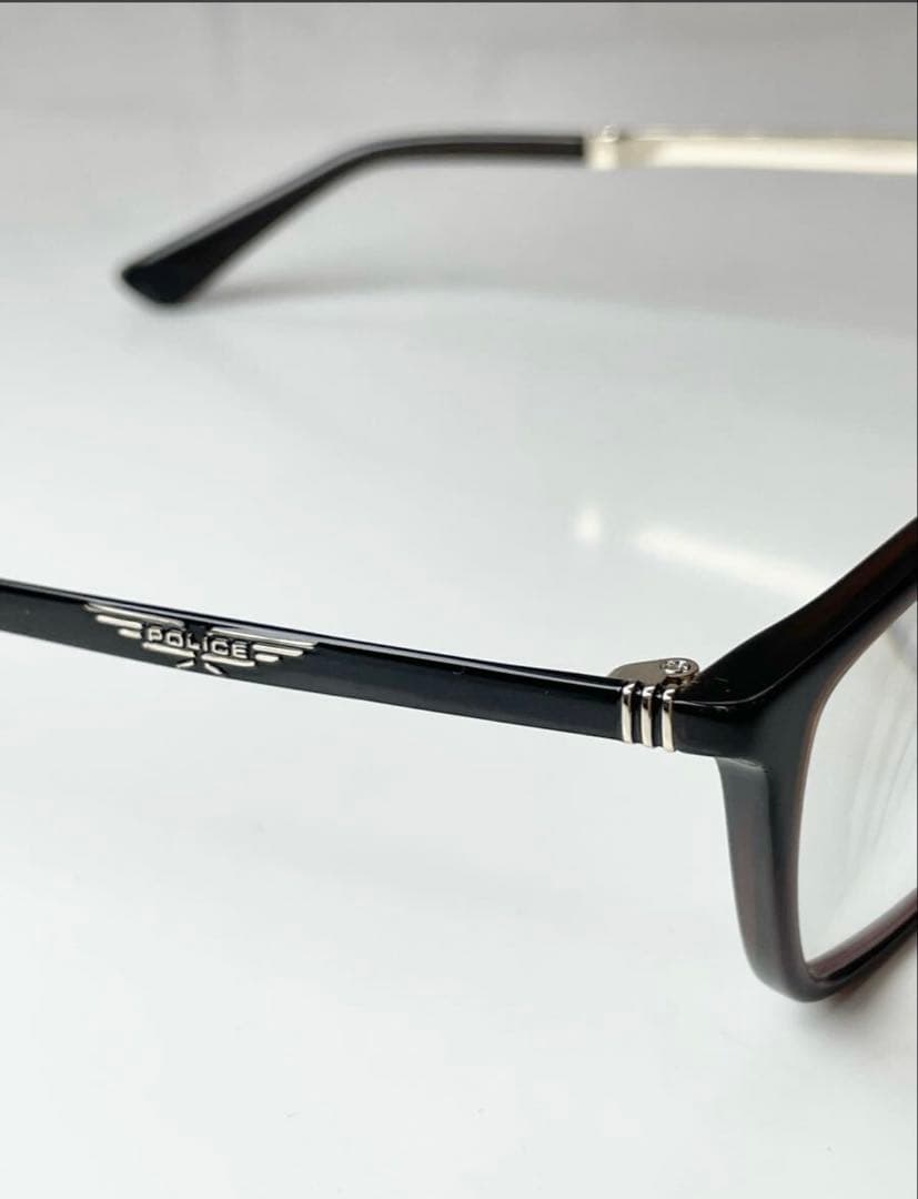 美品 +2.00 POLICE VPL13J COL.03BU ポリス 老眼鏡