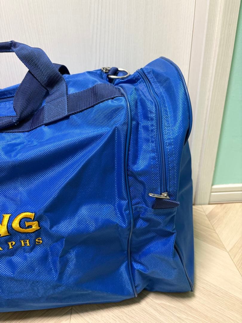 非売品 BREITLING ブライトリング ボストンバッグ ※ブルーカラー