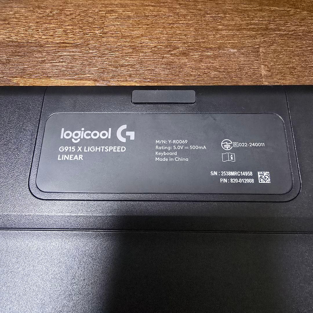 Logicool G915X LIGHTSPEED/日本語配列