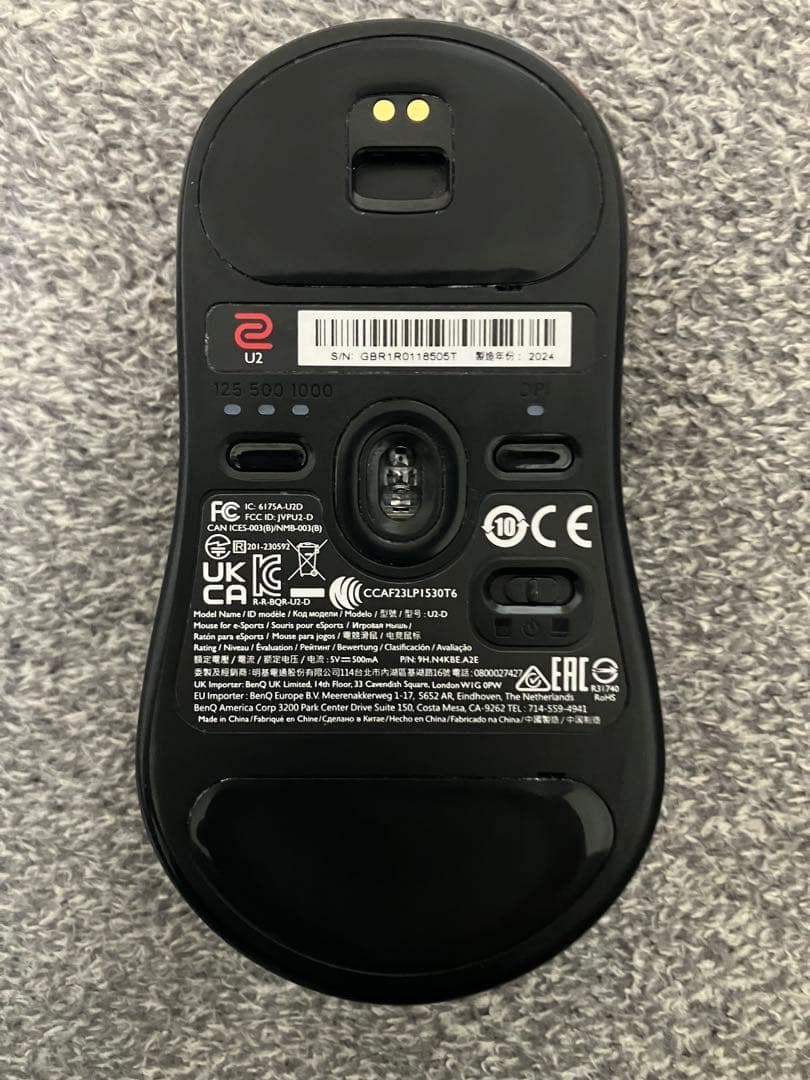 マウス・トラックボール BenQ ZOWIE U2