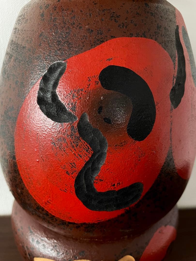 香村 koson こけし 干支 申 三猿 さる kokeshi doll 美しい