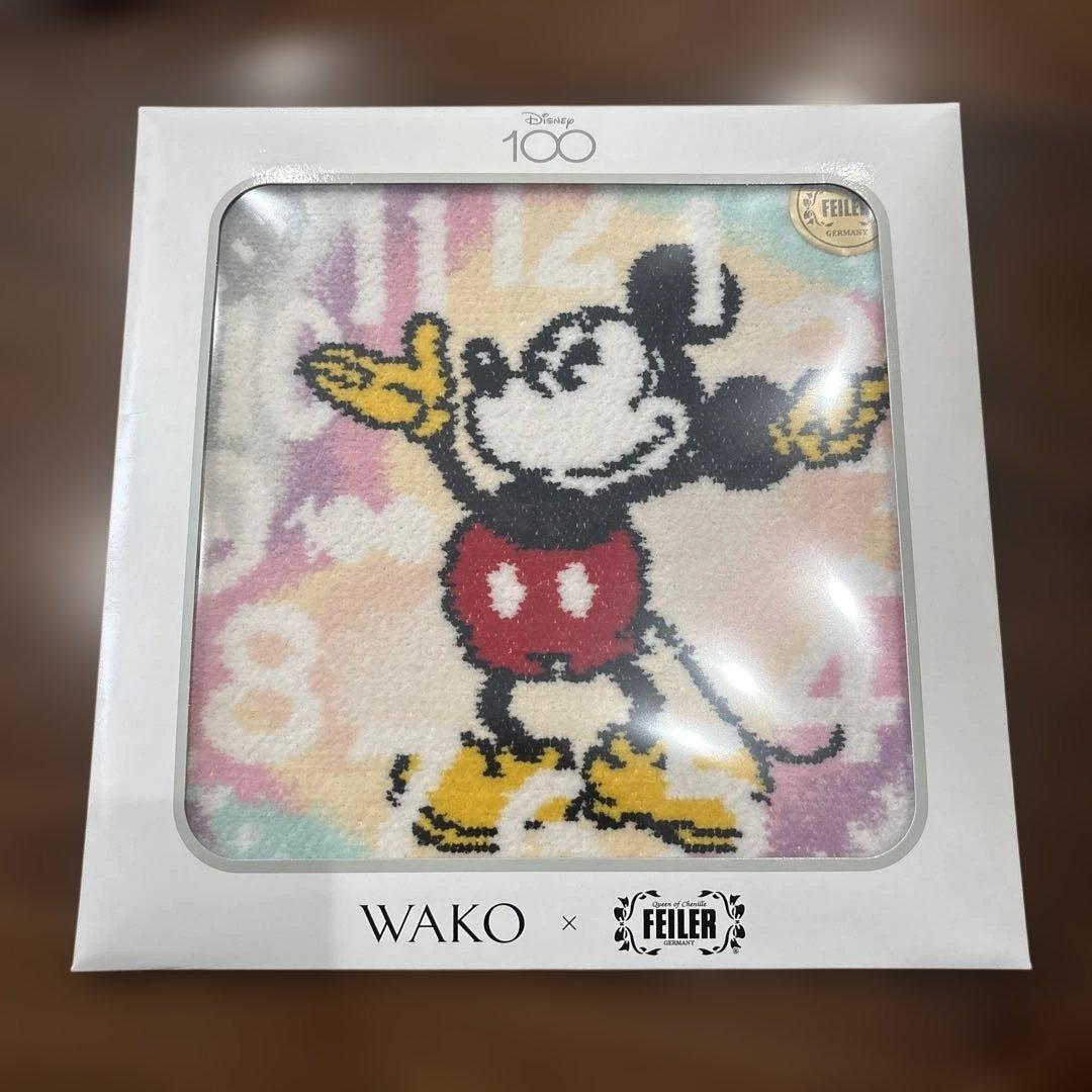 フェイラー　ディズニー　タオル　2枚セット　和光　ミッキー