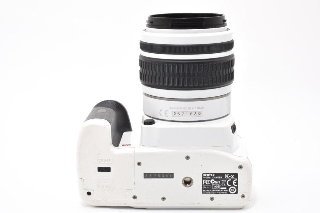 PENTAX ペンタックス K-X ホワイト レンズキット デジタル一眼カメラ