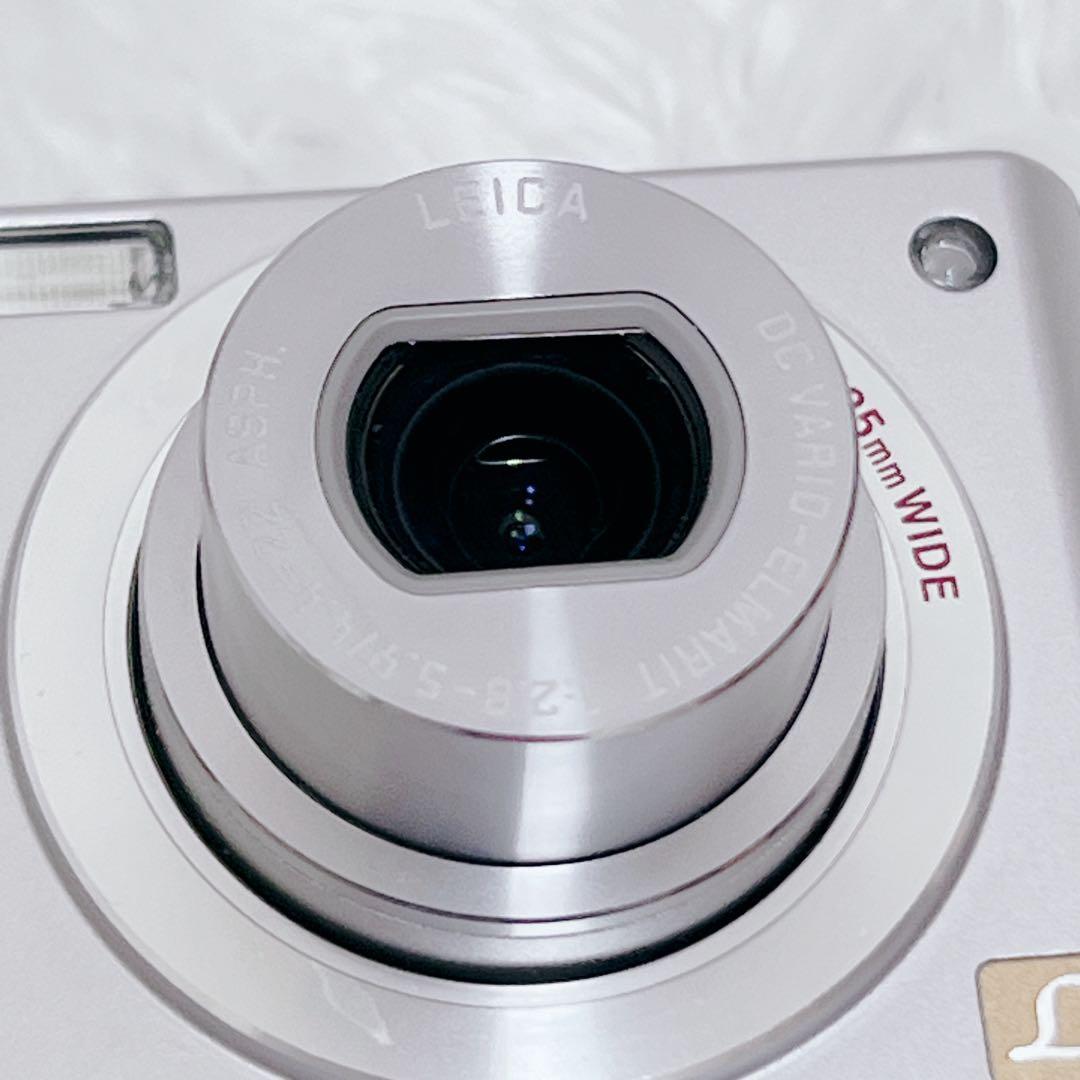 【美品】 Panasonic LUMIX DMC-FX37 コンデジ シルバー