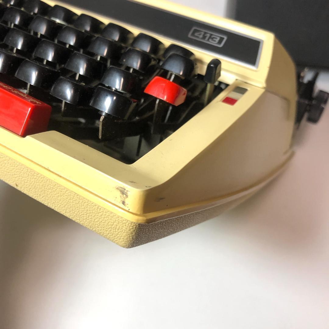 タイプライター、BROTHER Valiant 413、動作確認済み　日本製