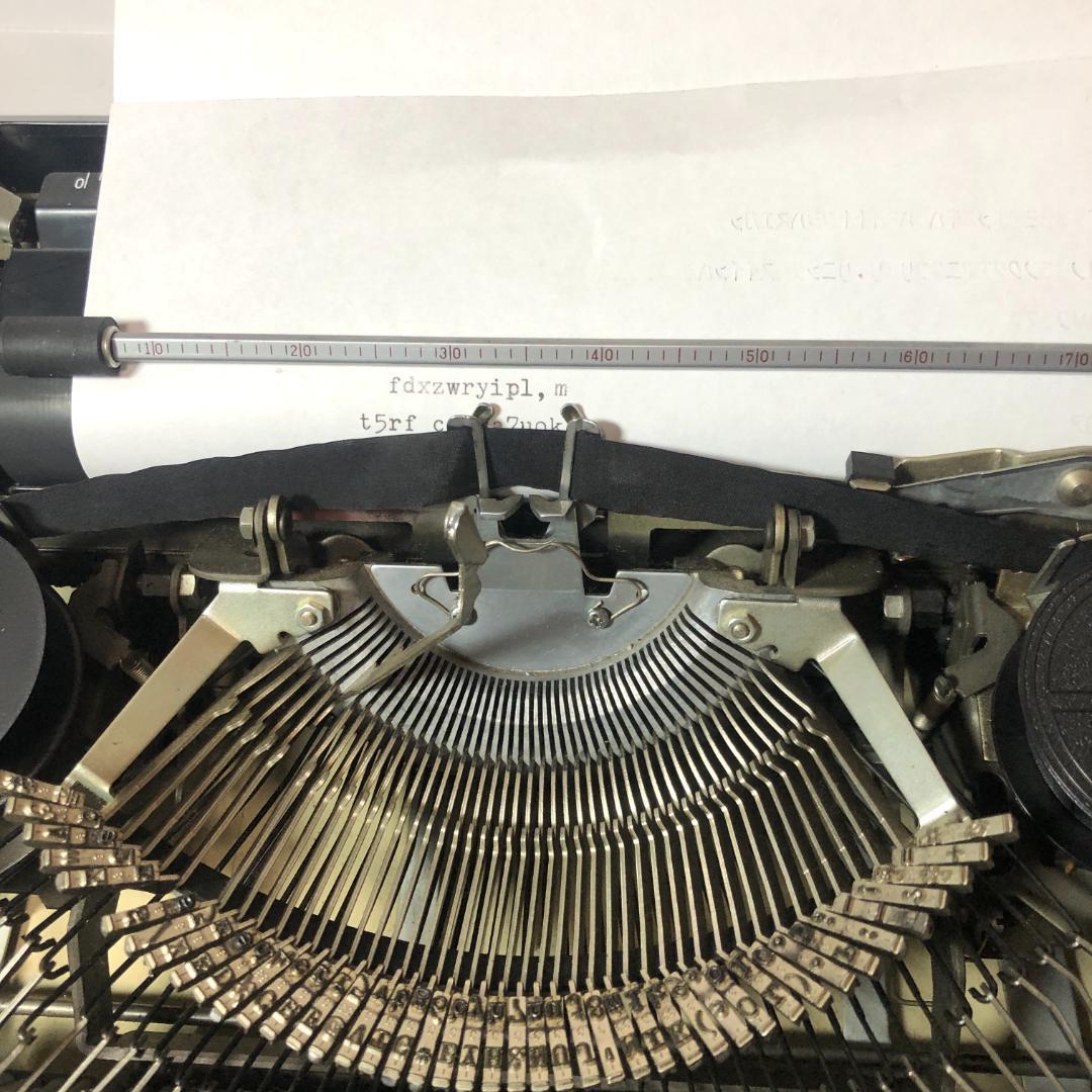 タイプライター、BROTHER Valiant 413、動作確認済み　日本製