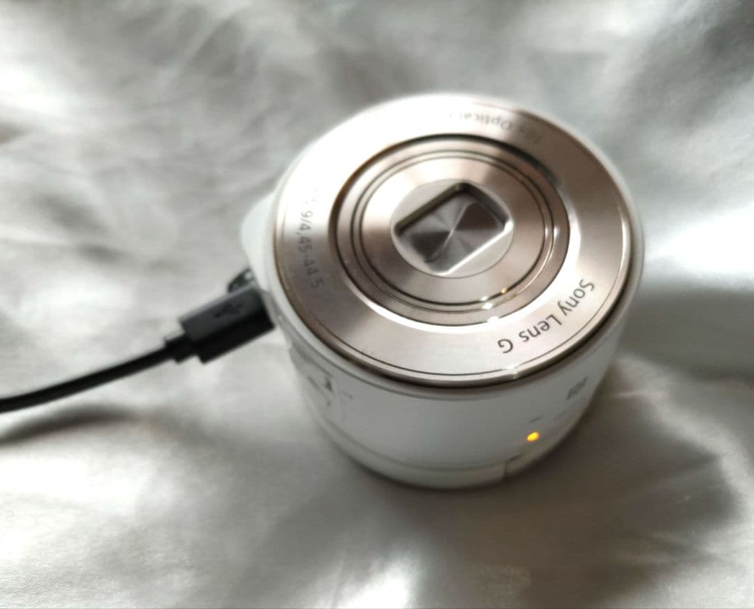 動作確認済　Sony DSC-QX10 10倍光学ズーム コンパクトカメラ