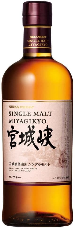 シングルモルト 宮城峡 ニッカ 45度700ml ギフト包装 箱なし
