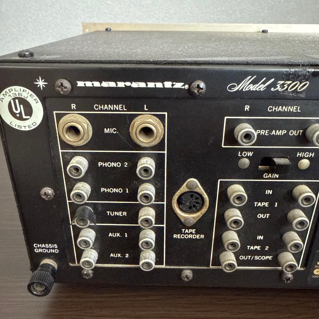 c*t様 マランツ（Marantz）のヴィンテージ・プリアンプ「Model 33