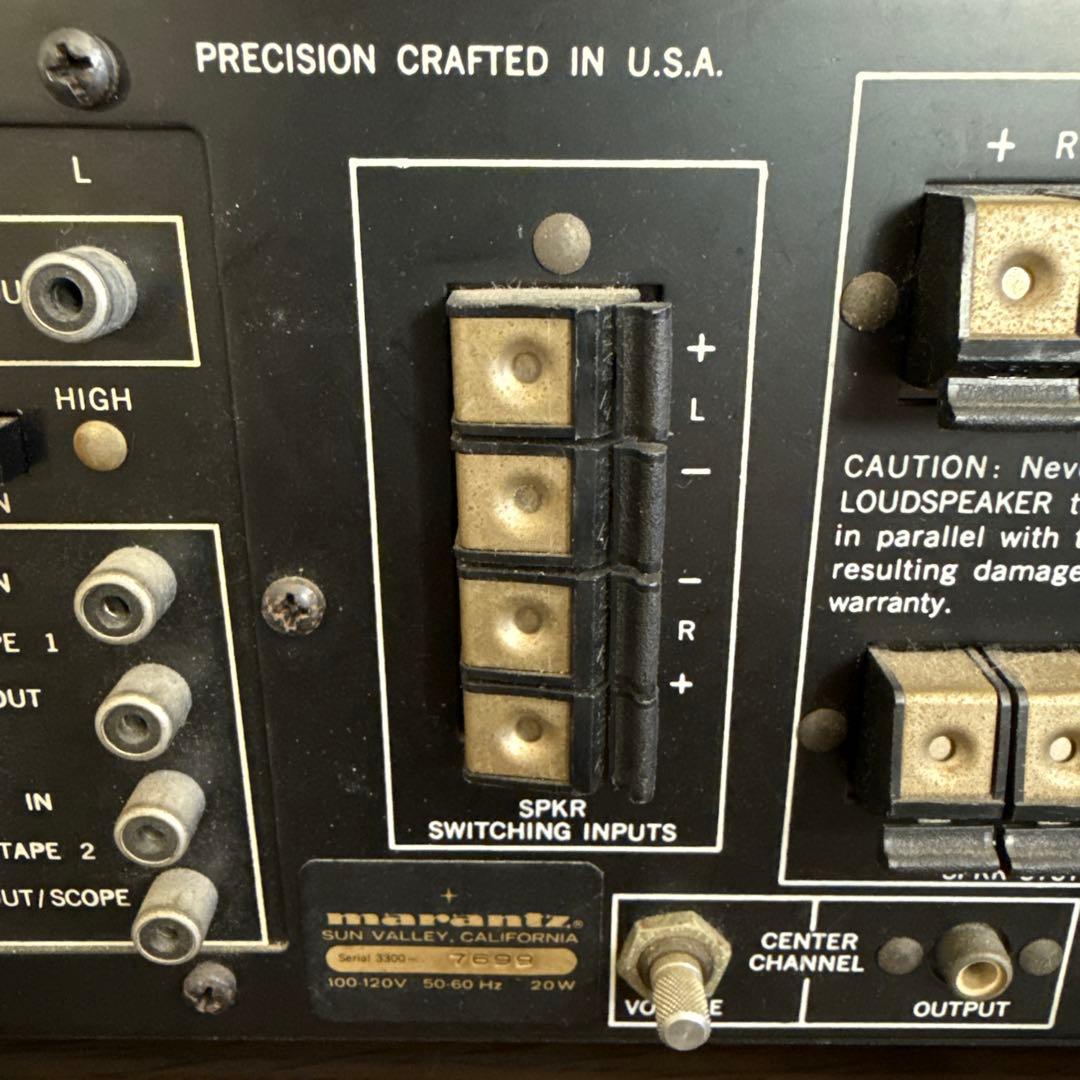 c*t様 マランツ（Marantz）のヴィンテージ・プリアンプ「Model 33