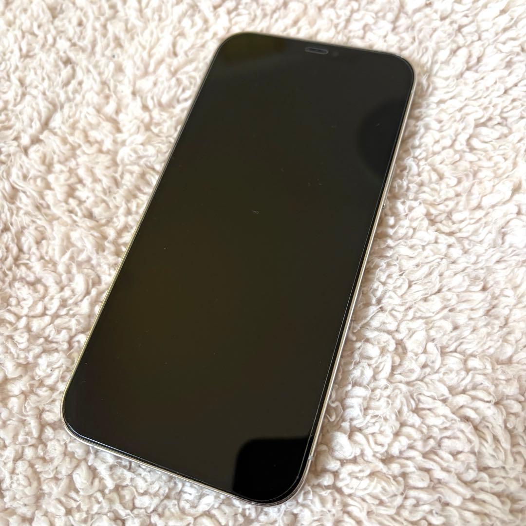 【美品】iPhone12ProMax 256GB シルバー SIMフリー 85%
