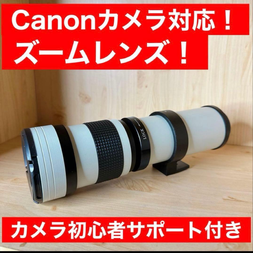 Canon一眼レフ用望遠レンズ！サードパーティ製！初心者でもOK！サポートします