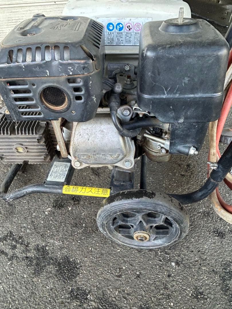 K4 ★スーパー工業 エンジン式高圧洗浄 SEC-1310-2N-TA ホース