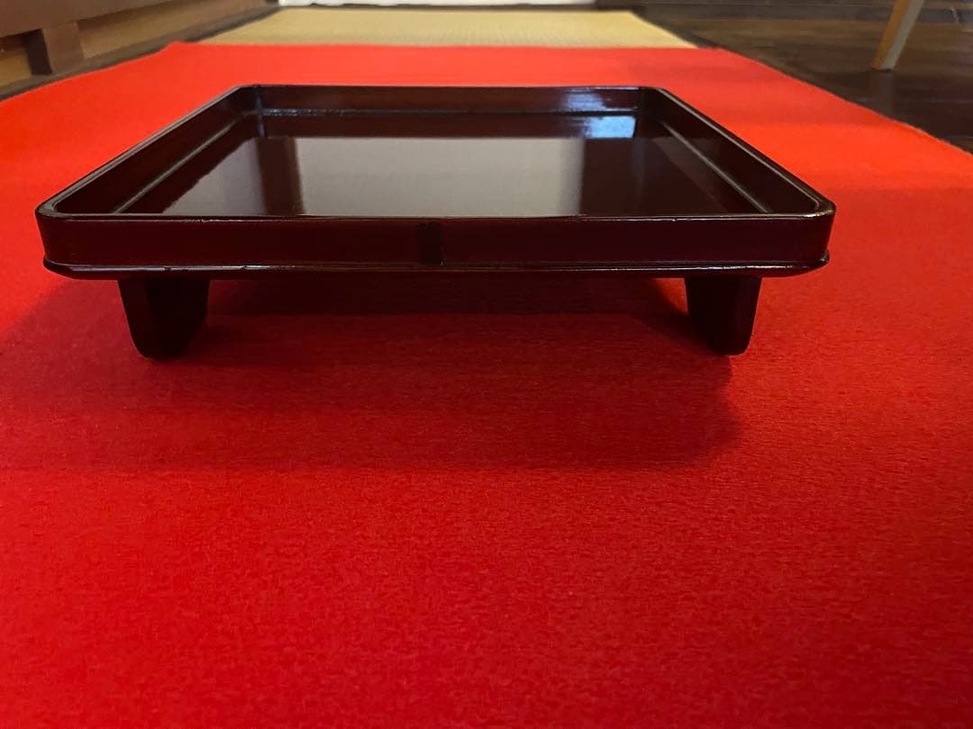 戦前の名品漆器、お膳代