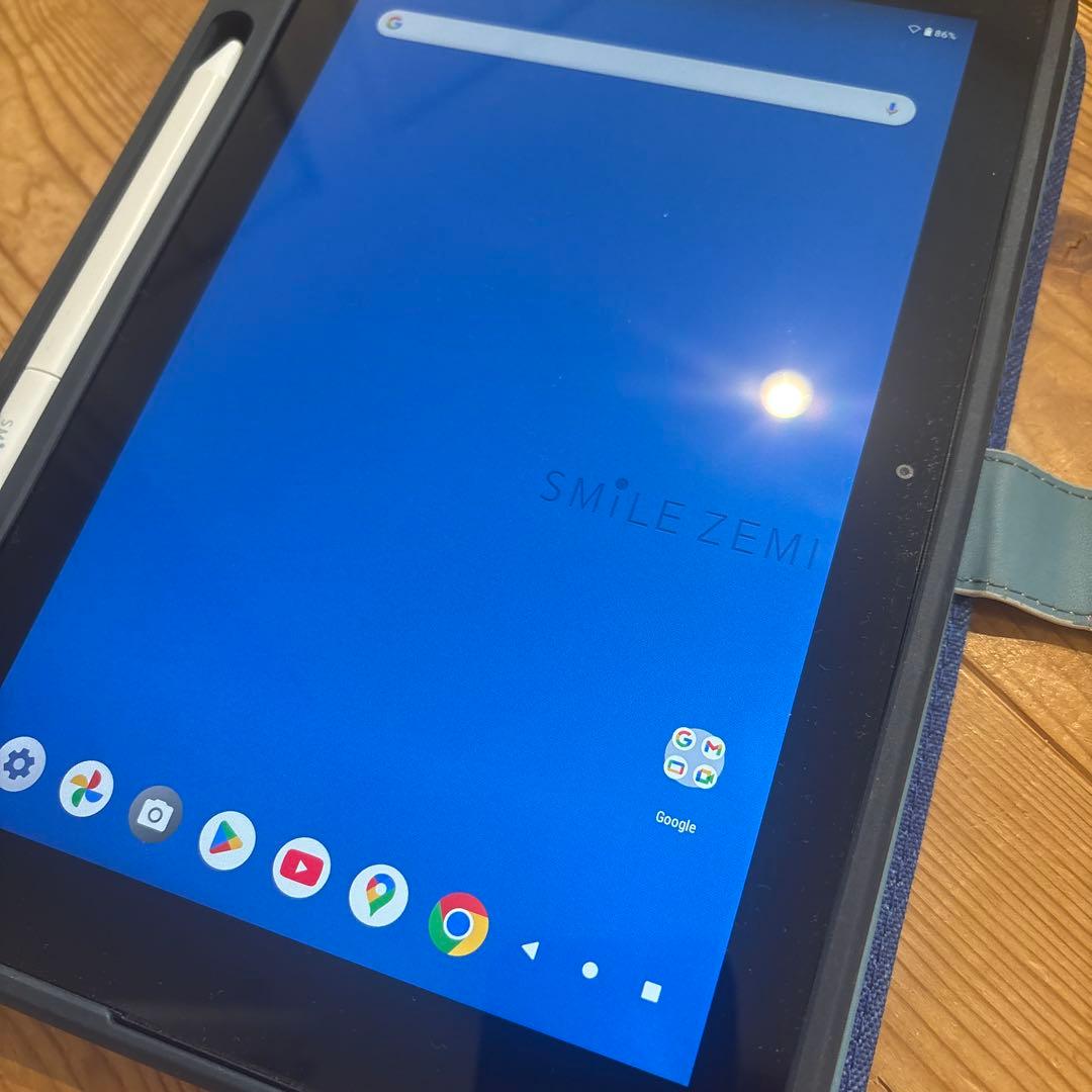 週末限定値下げ！SMILE ZEMIタブレット本体中古2024年11月購入