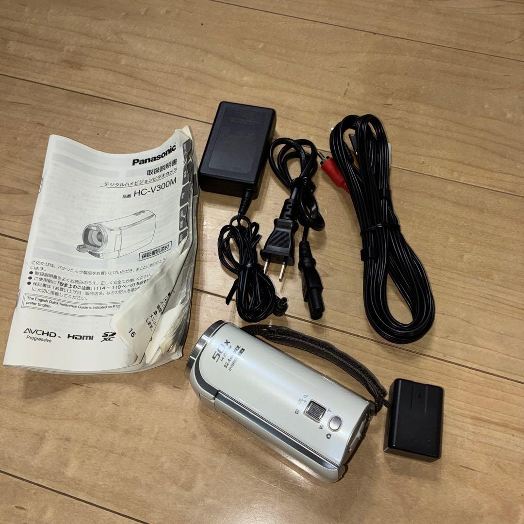 動作ok Panasonic HC-V300M ビデオカメラ 本体