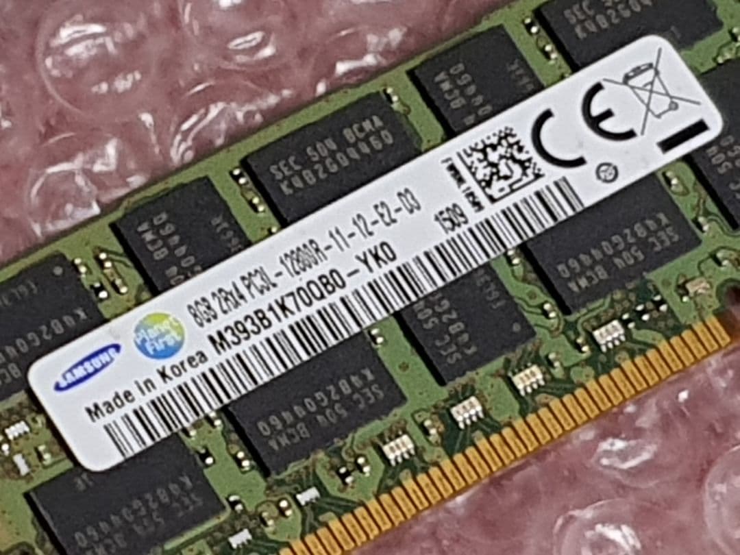 【ジャンク】ASUS Z9PE-D16C/2L cpu2個&メモリ16枚セット