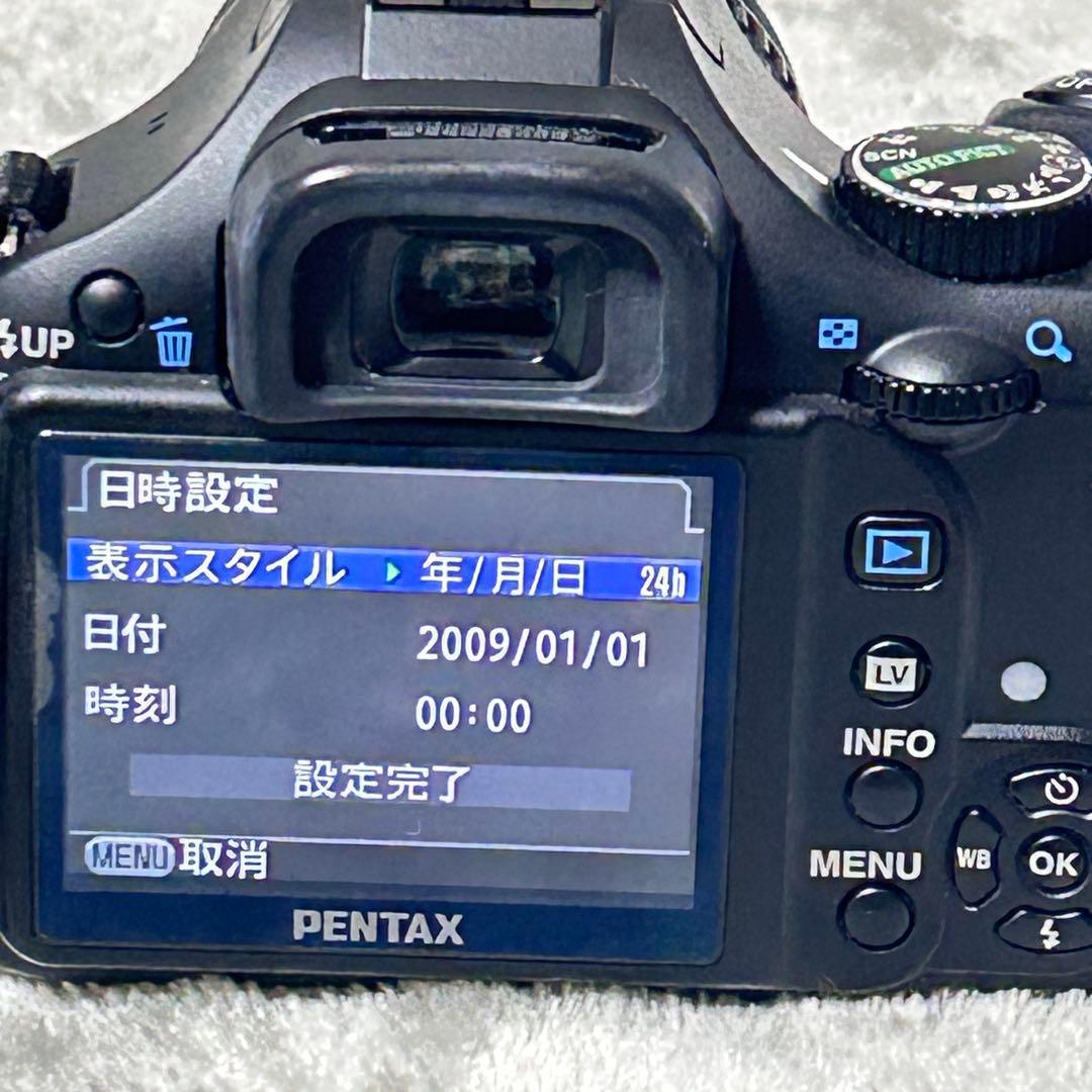 動作品　PENTAX K-x レンズキット　PENTAX-DA 18-55mm