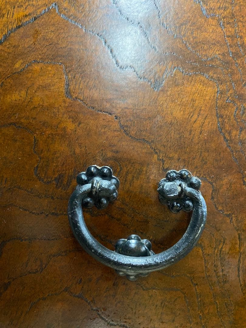【レトロ】李朝家具様式 小箪笥　和箪笥　欅　タンス