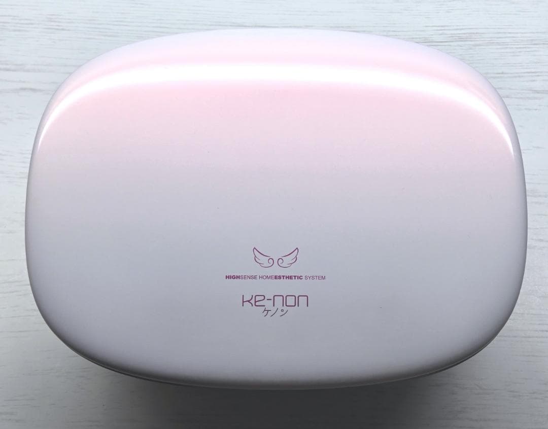 【極美品】脱毛器 ケノン Ke-non 6.2 眉毛脱毛器付 パールホワイト