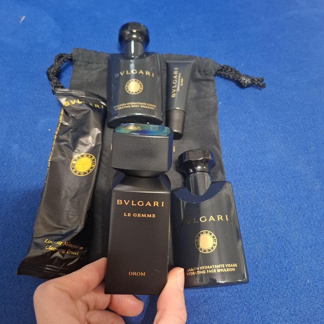 BVLGARI ブルガリ エミレーツ航空 ファーストクラス アメニティ 香水