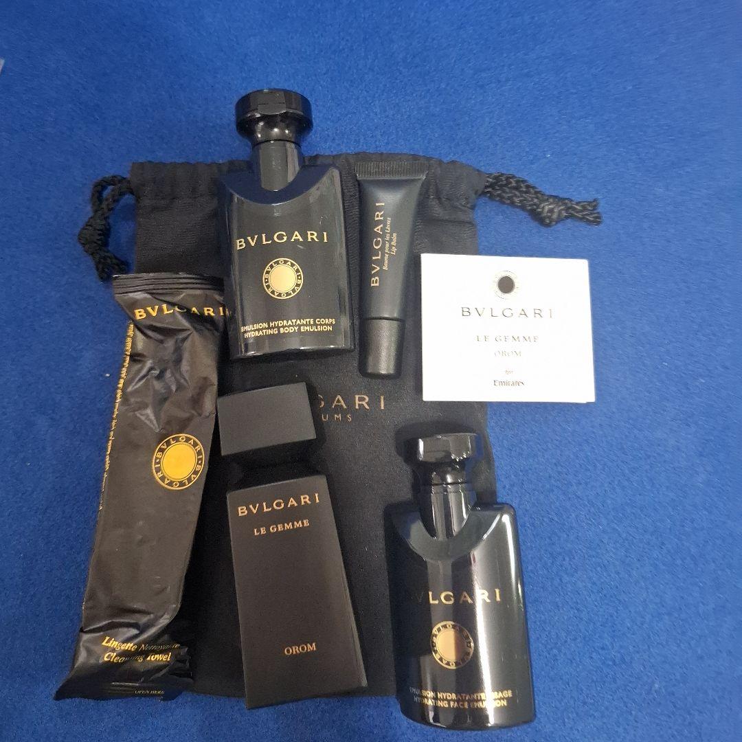 BVLGARI ブルガリ エミレーツ航空 ファーストクラス アメニティ 香水
