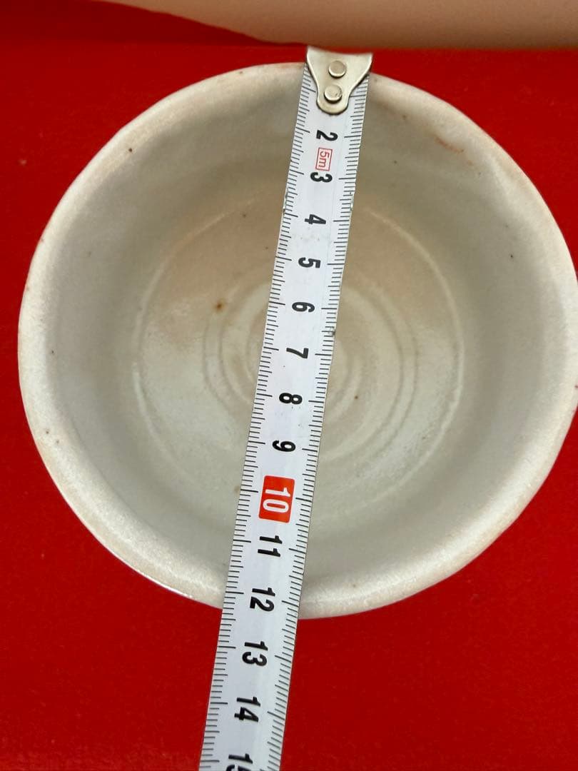 志野焼　茶碗 陶器製 抹茶碗　ビンテージ