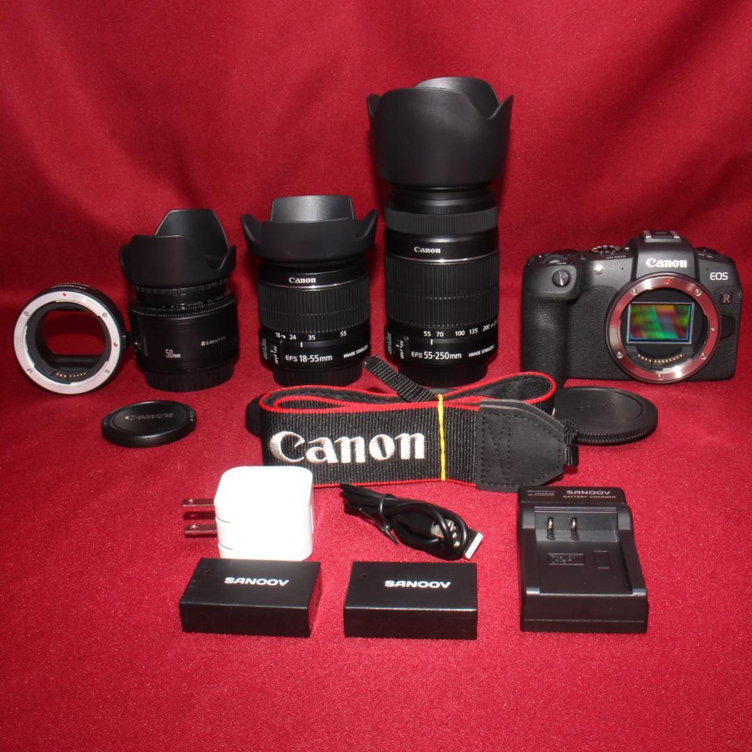 ❤️予備バッテリー付き❤️Canon EOS RP 超望遠トリプルレンズ❤️