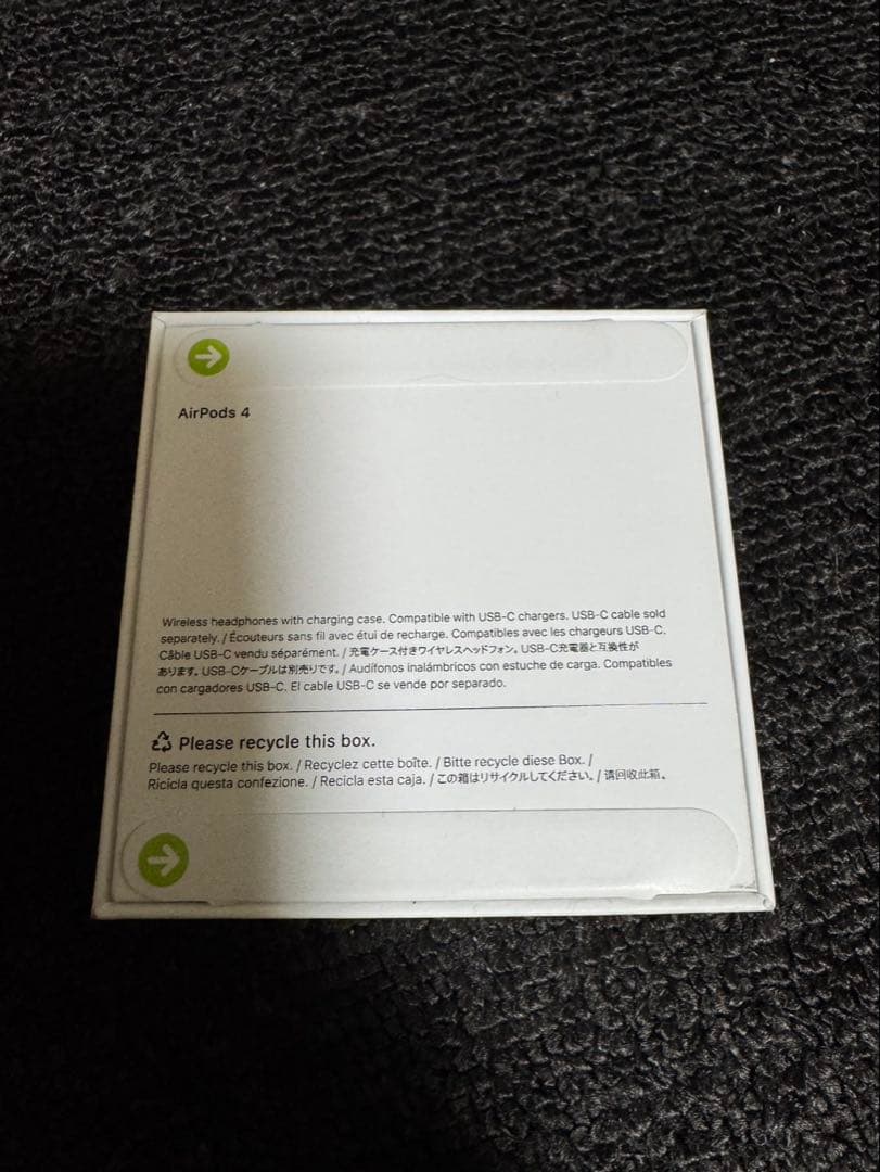 新品未開封　AirPods 4 本体
