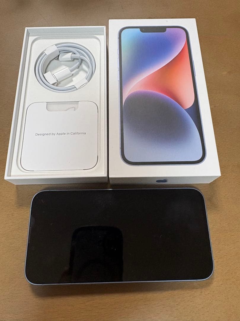 iPhone 14 128GB SIMフリー　箱あり