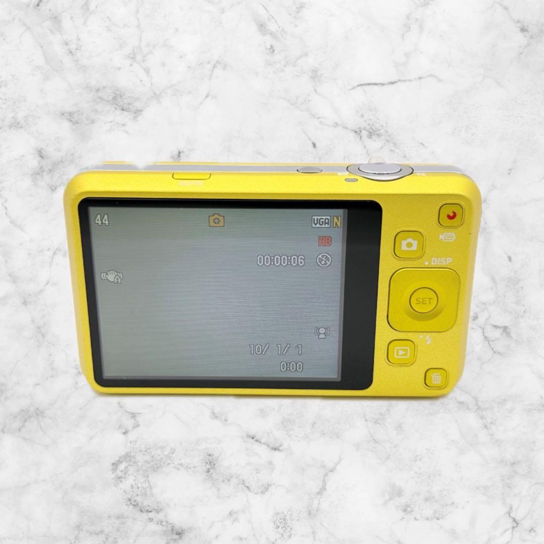 CASIO EXILIM EX-Z800 コンパクトデジタルカメラ イエロー